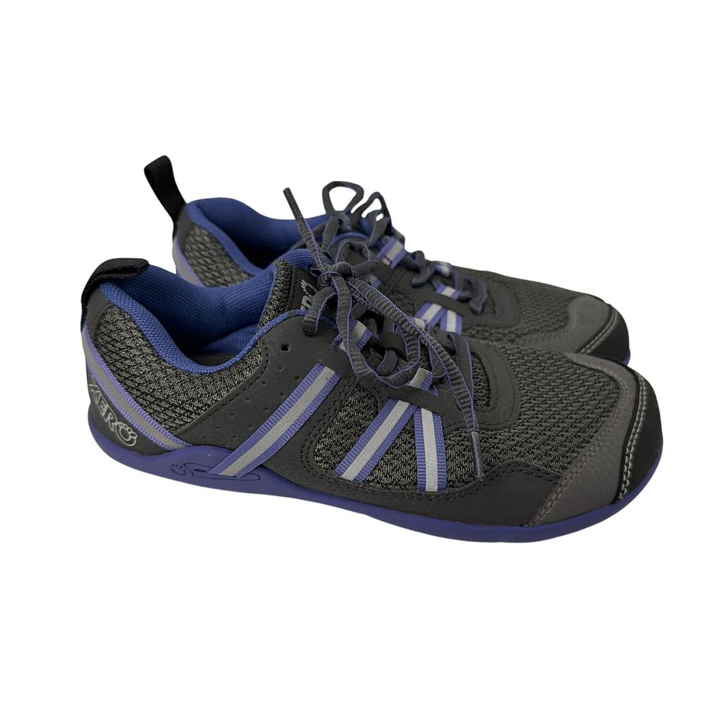 Xero Shoes Womens Size 5 Prio Gray Purple Barefoot Minimalist Sneakers
